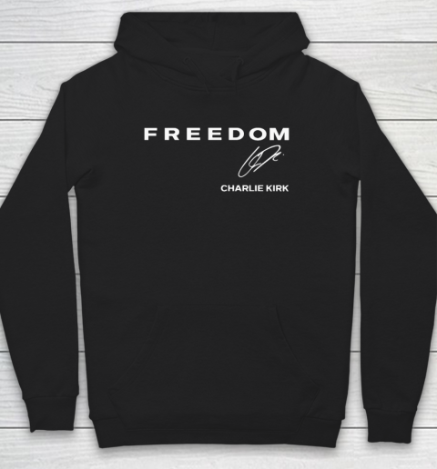 Red Freedom Shirt Charlie Kirk Hoodie