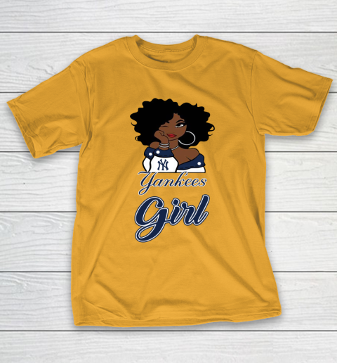 New York Yankeess Girl MLB T-Shirt 3