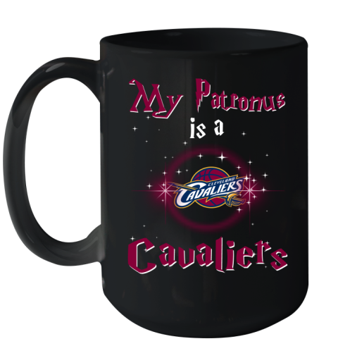 NBA Basketball Harry Potter My Patronus Is A Cleveland Cavaliers Ceramic Mug 15oz