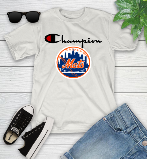 MLB Baseball New York Mets Champion Shirt Youth T-Shirt 11