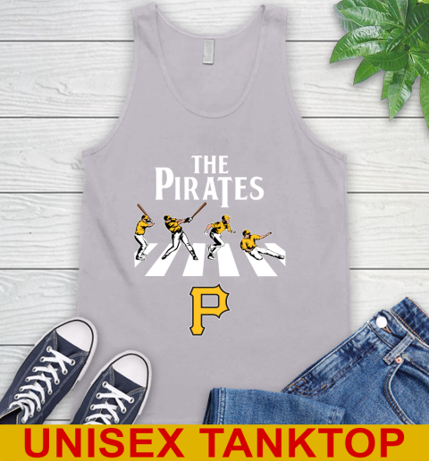 MLB Baseball Pittsburgh Pirates The Beatles Rock Band Shirt Tank Top 3