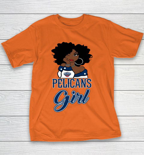 New Orleans Pelicans Girl NBA Youth T-Shirt 7