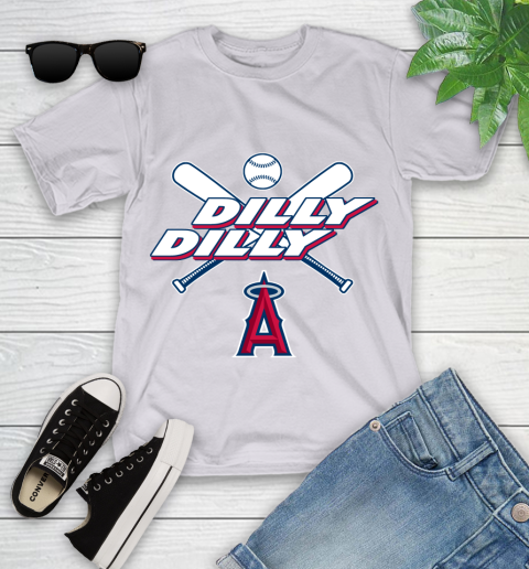 MLB Los Angeles Angels Dilly Dilly Baseball Sports Youth T-Shirt 4