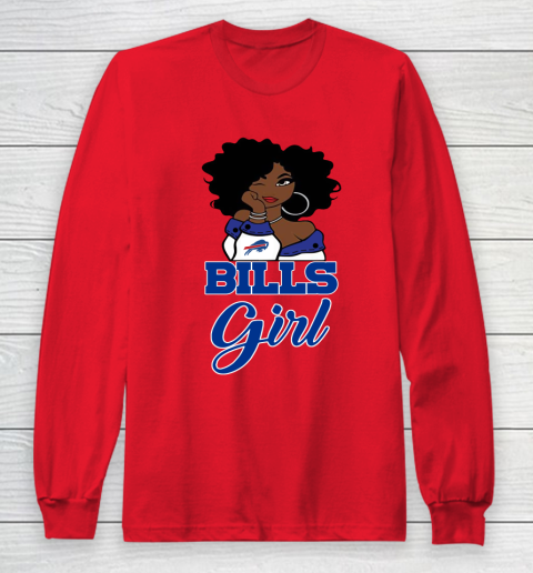 Buffalo Bills Girl NFL Long Sleeve T-Shirt 10