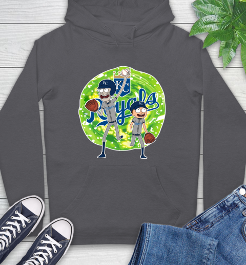 MLB Kansas City Royals Rick And Morty Baseball Sports Hoodie 7