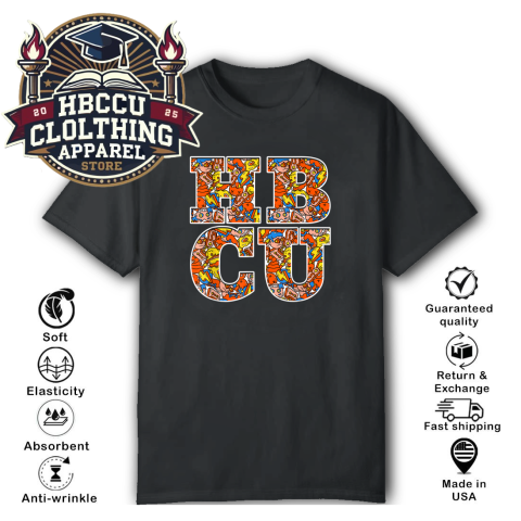 The Bold and Artistic HBCU T-Shirt