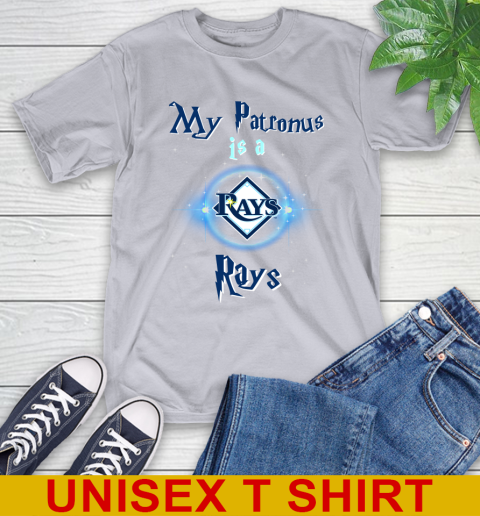MLB Baseball Harry Potter My Patronus Is A Tampa Bay Rays T-Shirt 5