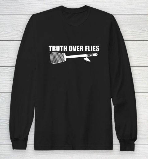 Truth Over Flies Vice Presidents Pence Fly Biden Harris Long Sleeve T-Shirt