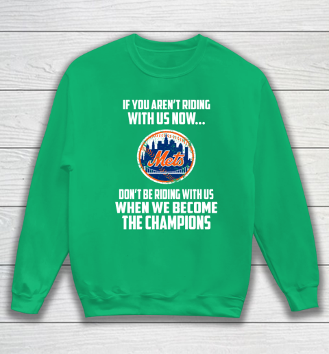 MLB New York Mets Baseball We Become The Champions Sweatshirt 5