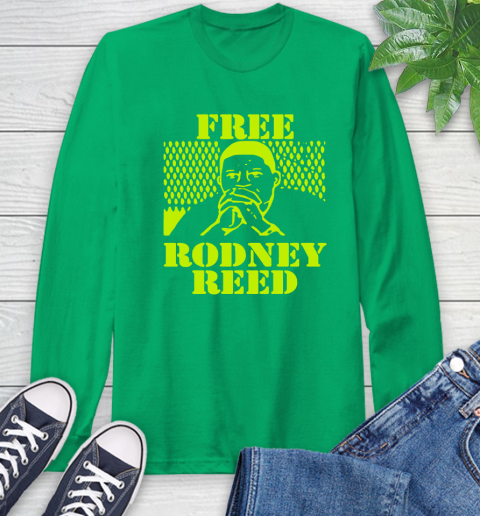 Freee rodney reed Long Sleeve T-Shirt 9 Freee rodney reed Long Sleeve T-Shirt - Image 9