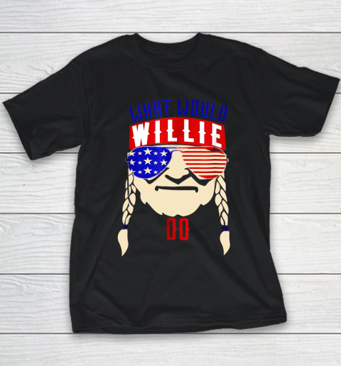 Willie Nelson shirt What would Willie do Youth T-Shirt