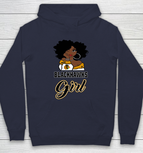 Chicago Blackhawks Girl NHL Hoodie 4