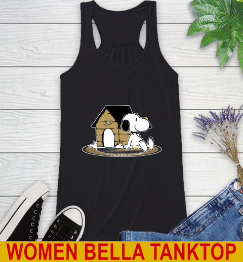 NHL Hockey Anaheim Ducks Snoopy The Peanuts Movie Shirt Racerback Tank 2