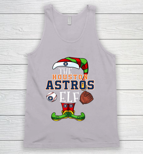 Houston Astros Christmas ELF Funny MLB Tank Top 3