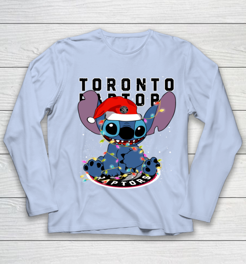 Toronto Raptors NBA noel stitch Basketball Christmas Youth Long Sleeve 5