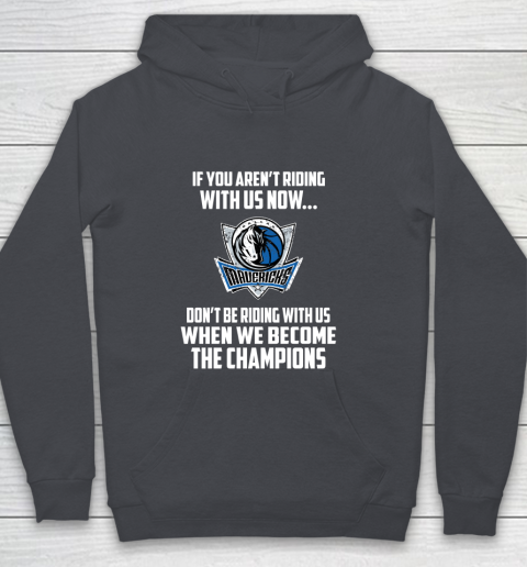 NBA Dallas Mavericks Basketball We Become The Champions Youth Hoodie 5