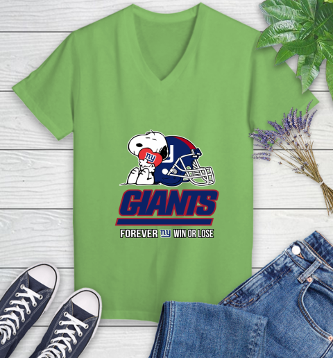 NFL The Peanuts Movie Snoopy Forever Win Or Lose Football New York Giants 87