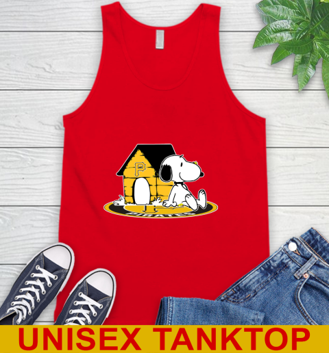 MLB Baseball Pittsburgh Pirates Snoopy The Peanuts Movie Shirt Tank Top 6