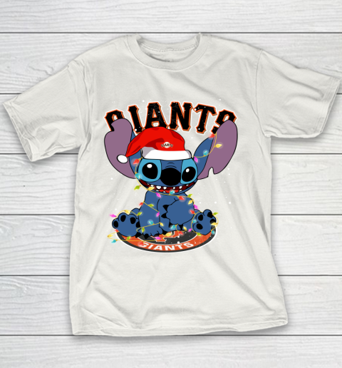 San Francisco Giants MLB noel stitch Baseball Christmas Youth T-Shirt