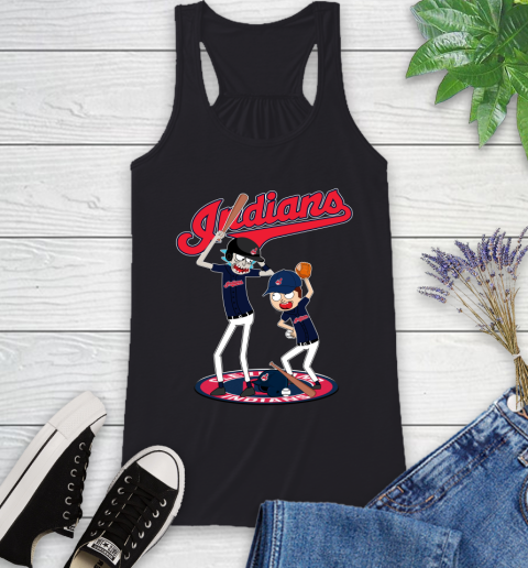 MLB Cleveland Indians Rick And Morty Baseball 38
