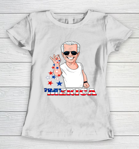 Biden Bae 4th Of July Funny Salt Freedom Women's T-Shirt