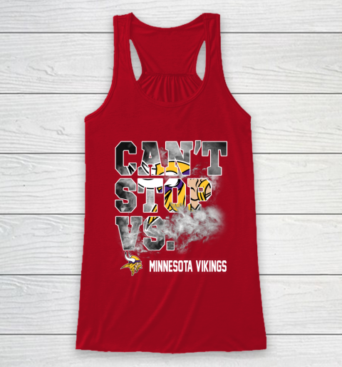 NFL Minnesota Vikings Can't Stop Vs Racerback Tank 4