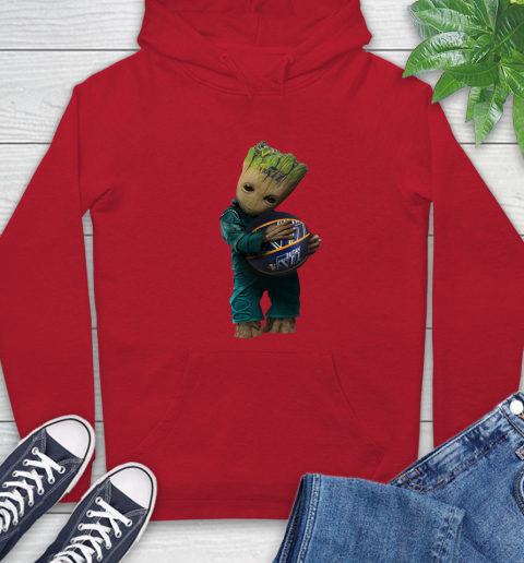 NBA Groot Guardians Of The Galaxy Basketball Sports Utah Jazz Hoodie 10