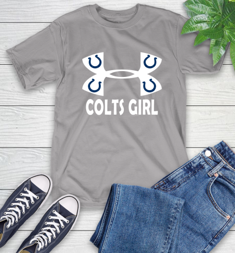 NFL Indianapolis Colts Girl Under Armour Football Sports T-Shirt 6