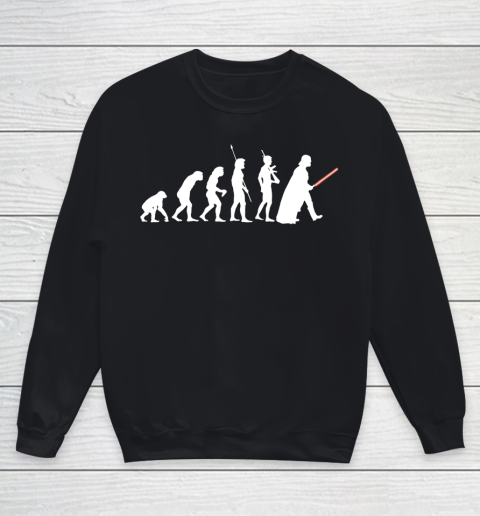 The Dark Side Of Evolution Star Wars Youth Sweatshirt
