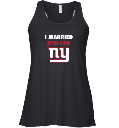 I Married Into This New York Giants Racerback Tank