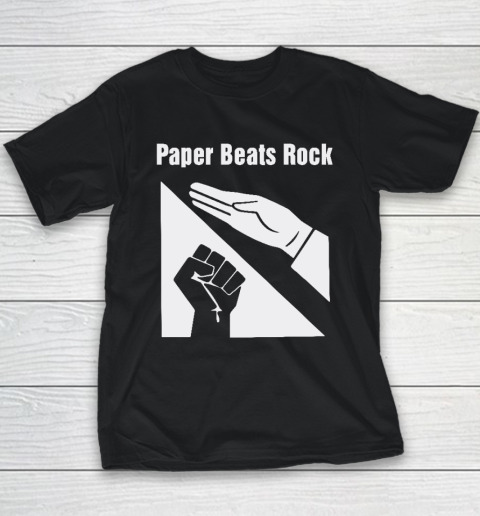 Paper Beats Rock Youth T-Shirt