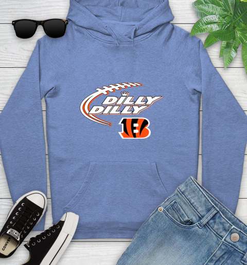 NFL Cincinnati Bengals Dilly Dilly Football Sports Youth Hoodie 12