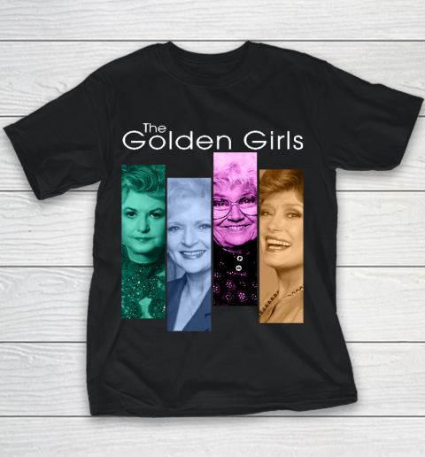 Golden Girls Tshirt Face smile vintage retro The Golden Girls Rose Dorothy Blanche Youth T-Shirt