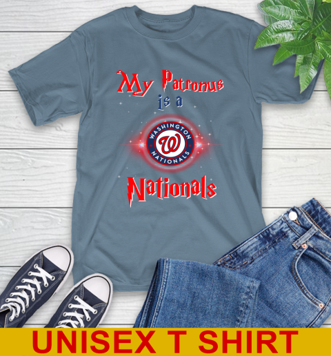MLB Baseball Harry Potter My Patronus Is A Washington Nationals T-Shirt 8