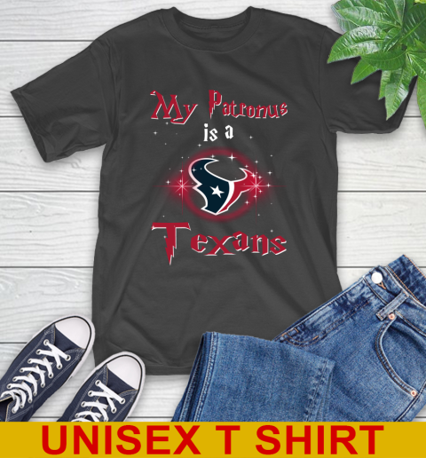 NFL Football Harry Potter My Patronus Is A Houston Texans T-Shirt