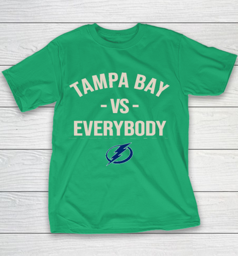 Tampa Bay Lightning Vs Everybody Youth T-Shirt 3