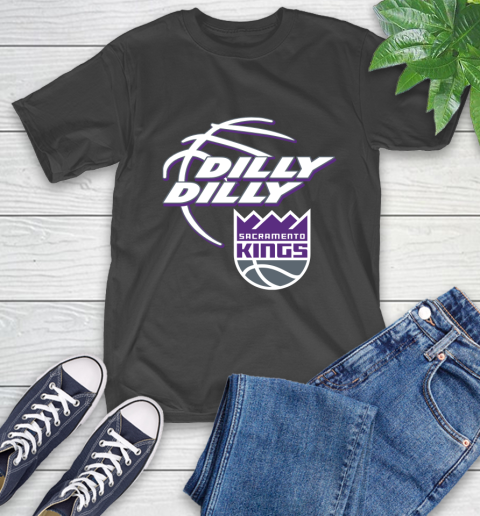 NBA Sacramento Kings Dilly Dilly Basketball Sports T-Shirt 2