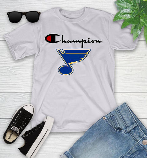 NHL Hockey St.Louis Blues Champion Shirt Youth T-Shirt 2