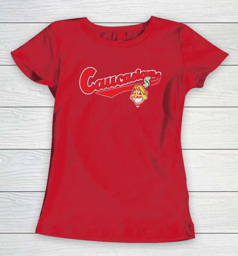 Cleveland Caucasians Bomani Jones Women's T-Shirt 10