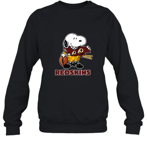Snoopy A Strong And Proud Washington Redskins Player NFL Sweatshirt