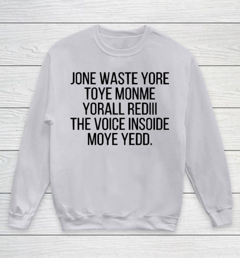 Blink 182 I Miss You Funny Jone Waste Yore Youth Sweatshirt 2