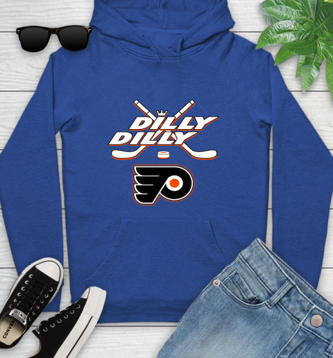 NHL Philadelphia Flyers Dilly Dilly Hockey Sports Youth Hoodie 9