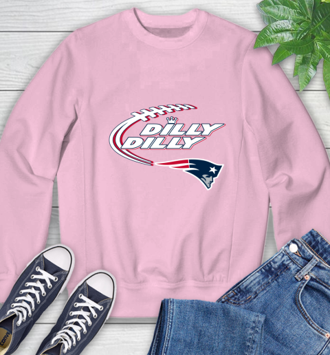 NFL New England Patriots Dilly Dilly Football Sports Sweatshirt 9