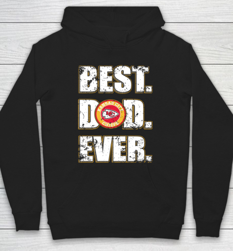 NFL Kansas City Chiefs Football Best Dad Ever Family Shirt Hoodie