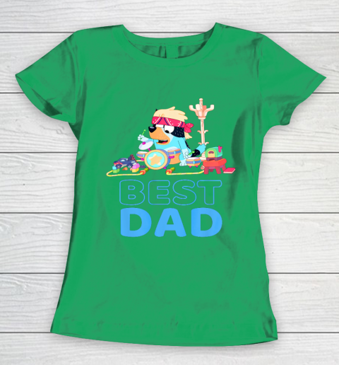 Bluey Best Dad Matching Family For Lover Women's T-Shirt 5
