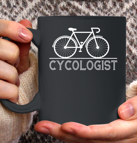 Bicycle Cycologist Ceramic Mug 11oz 2
