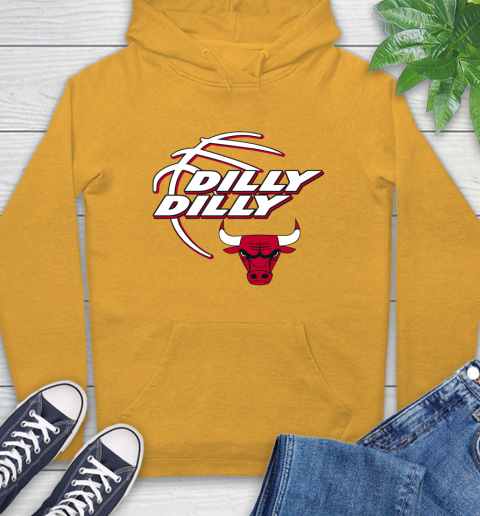 NBA Chicago Bulls Dilly Dilly Basketball Sports Hoodie 3