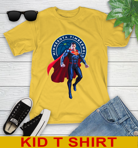 NBA Awesome Superman Basketball Sports Minnesota Timberwolves 108