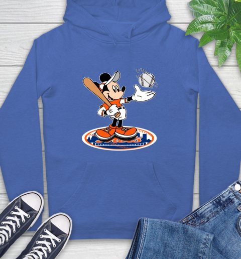 MLB Baseball New York Mets Cheerful Mickey Disney Shirt Hoodie 9