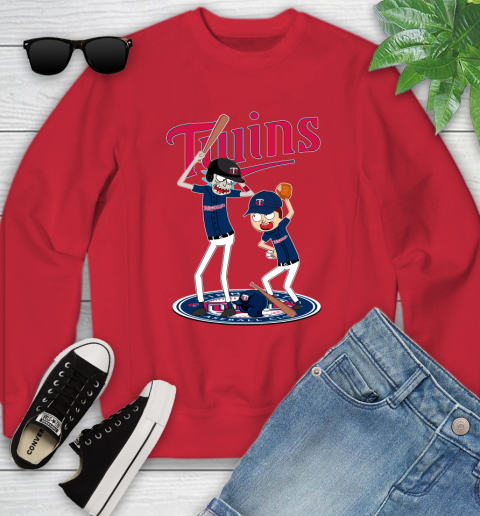 MLB Minnesota Twins Rick And Morty Baseball 123